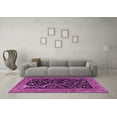 thumbnail image 3 of Ahgly Company Indoor Rectangle Persian Purple Traditional Area Rugs, 5' x 8', 3 of 4