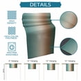 thumbnail image 6 of Green Brown Ombre Table Runner 108 Inches, Modern Gradient Abstract Art Bed Runner Dresser Scarves Tabletop for Indoor Outdoor Parties/Ceremony/Banquet, 13"x 108", 6 of 9