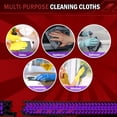 thumbnail image 7 of Microfiber Cleaning Cloth Black, Microfiber Towels for Cars, Shop Towels Cleaning Rags, Premium Wash Cloths, Absorbent Towel for SUVs, House, Kitchen, Commercial, Cleaning Supplies 12×12", 7 of 7