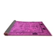 thumbnail image 2 of Ahgly Company Indoor Round Oriental Pink Industrial Area Rugs, 7' Round, 2 of 4
