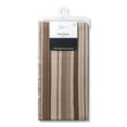 thumbnail image 6 of Mainstays Rustic Designs Taupe Splash Fiona Stripe Cotton Blend Jacquard Knit Tapestry Throw, 50" x 60", 6 of 7