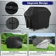 thumbnail image 2 of Funda para barbacoa TANGJMXG 600D de doble capa impermeable con hebilla fija bilateral ajustable 80 x 66 x 100 cm, 2 of 5