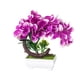 thumbnail image 2 of Decoración del hogar, decoración de habitaciones, decoración de paredes, ramo de flores de simulación, arreglo floral para mesa de sala de estar, decoración de flores, jarrón de plástico en maceta, pl, 2 of 6