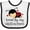 White and Black, variant on Inktastic Loved by My Great Grandma Girls Baby Bib