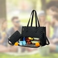 thumbnail image 2 of lixuesong Multifunctional 2 In 1 Lunch Bag Insulated Handbag for Women Men Large Capacity Travel Lunch Box Delivery Bag, 2 of 3