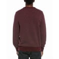 thumbnail image 2 of Brooks Brothers mens  Winter Dot Crewneck Sweater, l, Red, 2 of 3
