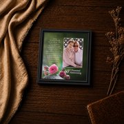 60th Anniversary Photo Frame, Diamond Wedding Gift for Grandparents