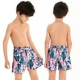 thumbnail image 5 of WOLLED Father Son Matching Swim Trunks Family Matching Swimwear Father Son Swim Trunks Bathing Suit, 5 of 7