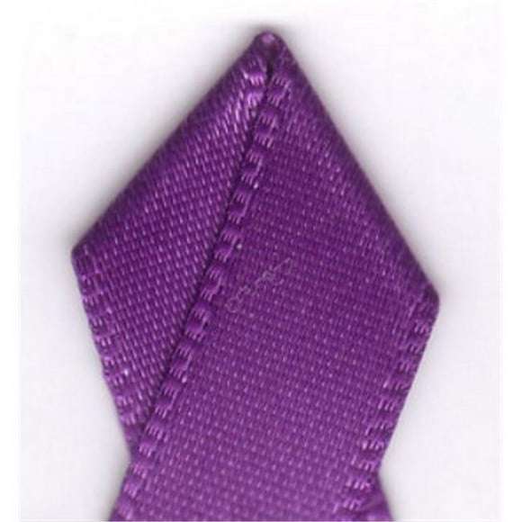 Papilion R074400230465100Y Ruban de Satin Double Face 100 Yards - Violet