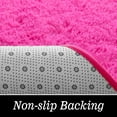 thumbnail image 5 of Arogan Ultra Soft Fluffy Bedroom Rugs For Kids,2.6'x5.3',Hot Pink, 5 of 7