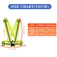 thumbnail image 4 of AYKRM 9 Color Reflective Vest with Hi Vis Bands, Fully Adjustable & Multi-Purpose: Running, Cycling, Motorcycle Safety, Dog Walking - High Visibility, 4 of 4