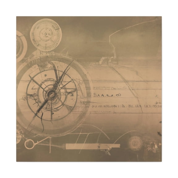 Sailing the Steampunk Chart - Canvas
