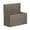 Gray, variant on Decksplore 150 Gallon Lockable Resin Deck Box, Waterproof & Outdoor Storage Box for Outdoor Cushion Storage and Outdoor Delivery Storage, Stylish Outdoor Bench,black
