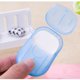 thumbnail image 5 of 80pcs Portable Travel Soap Disposable Slice Sheets Paper Soap Washing Hand Body Bath Face Cleaning Face Cleansing Soaps, 5 of 5