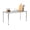 Silver, variant on Jopath Heavy Duty 1-Tier Shelving Storage Shelves,Adjustable Storage Units,Steel Wire Shelving Shelves,30" W x 14" D x 15" H,1 Pack