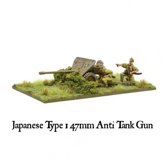 Type Japonais 1, 47mm Anti Tank Gunr, Figurines d'Action de Boulon