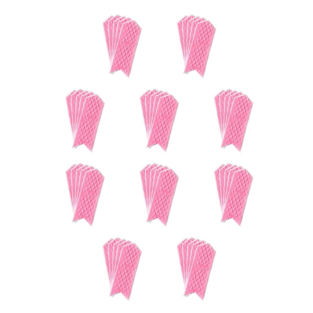 Naiovety 5 piezas de pegatinas para bicicleta, cuadro de bicicleta, marcos de protección, cintas impermeables Pequeño Rosa 5 Piezas 10Conjunto