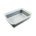 thumbnail image 4 of Caja de arena plegable jinwen para gatos duradera impermeable plegable para viajes gris, 4 of 8