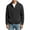 Black, variant on RJMDKXZ Cardigan Sweaters for Men Casual Collared Button Down Long Sleeve Textured Knitted Sweater with Pockets