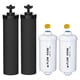 thumbnail image 1 of Reemplazo para filtro de agua de fluoruro 2 y 2 compatible con el sistema de filtrado de agua por gravedad Black whiteblack, 1 of 5