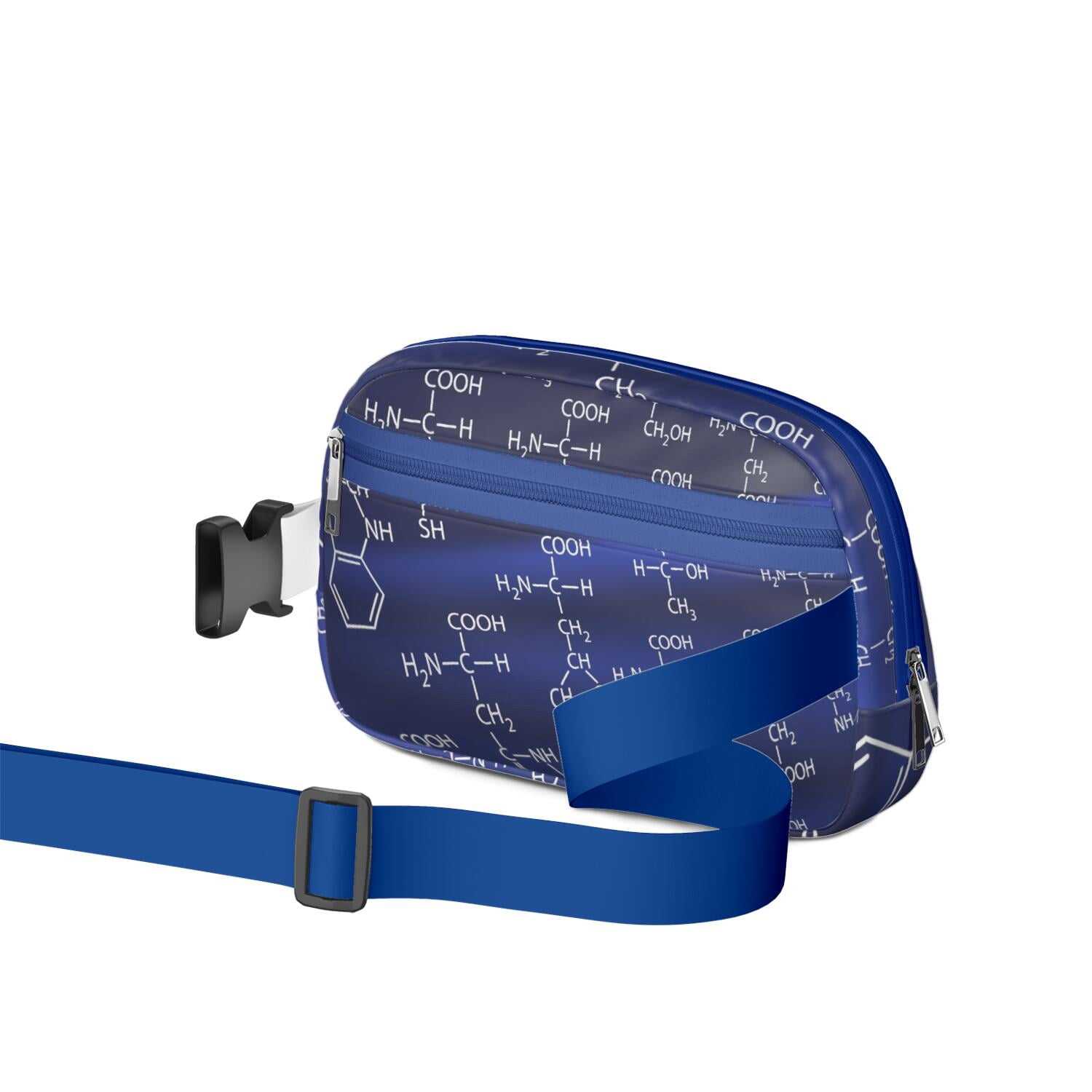 Scientific Laboratory Fanny Pack – Fun & Functional Waist Bag Featuring Biology Elements and Science Knowledge