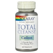 Solaray Total Cleanse, Colon, 60 Vegcaps