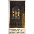 thumbnail image 3 of Oscar Rabe Hanson 14x24 Black Modern Framed Museum Art Print Titled - Chicago's Beautiful Churches by the Elevated Lines (1923), 3 of 5