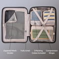 thumbnail image 4 of Jetstream® Ensemble de Valises Rigides à 5 pièces – Valise Enregistrée 28", Bagage à Main 20" et 3 Cubes de Rangement, 4 of 8