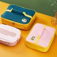 thumbnail image 5 of Bolsa de almuerzo para niños, bolsa bento plana, bolsa portátil para llevar, bolsa de aislamiento de papel de aluminio, 5 of 5