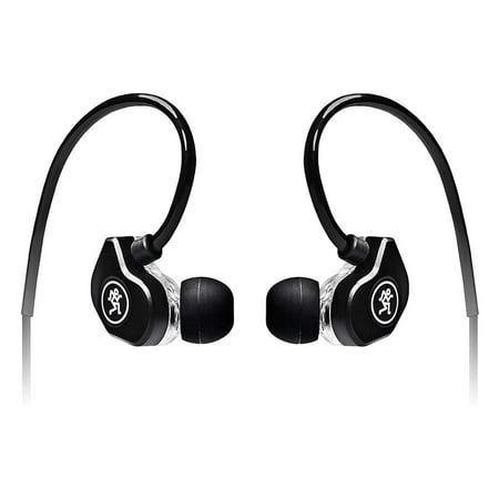 - Mackie CR-Buds+ Dual-Driver Professional Fit Earphones w/ Mic, Control, & Carry Bag