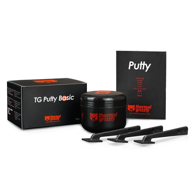 Pasta térmica Thermal Grizzly TG Putty Basic para GPU de 100 g