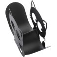 thumbnail image 4 of Toilet Roll Holder Metal Paper Holder Kitten Shaped Paper Storage For Bathroom (black), 4 of 5