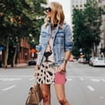 thumbnail image 4 of Fotbe Pink Cheetah Art Vestido de Verano sin Mangas para Mujer – Vestido Midi Línea A, Estilo Camiseta Floral, Vestido Playero Casual y Fluido, 4 of 7