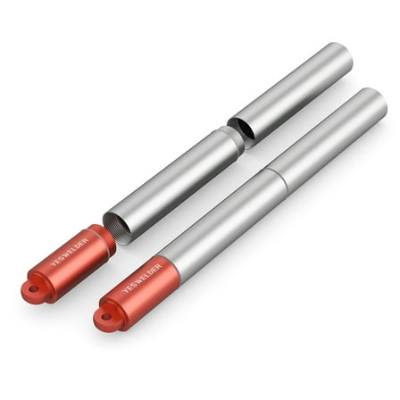 Red Storage Tube for TIG Welding Tungsten Electrodes - Fits WT20 Rods