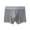 02#Silver, variant on Mens Ice Silk Boxer Briefs Breathable Quick Dry Stretch Solid Color Underwear for Men Soft Elastic Waistband Lightweight Boxers Shorts Black L