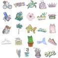 thumbnail image 7 of 50 Pcs Water Bottle Stickers, Vinyl Waterproof Aesthetic Stickers, Laptop Phone Skateboard Stickers For Teens Adults, 7 of 7