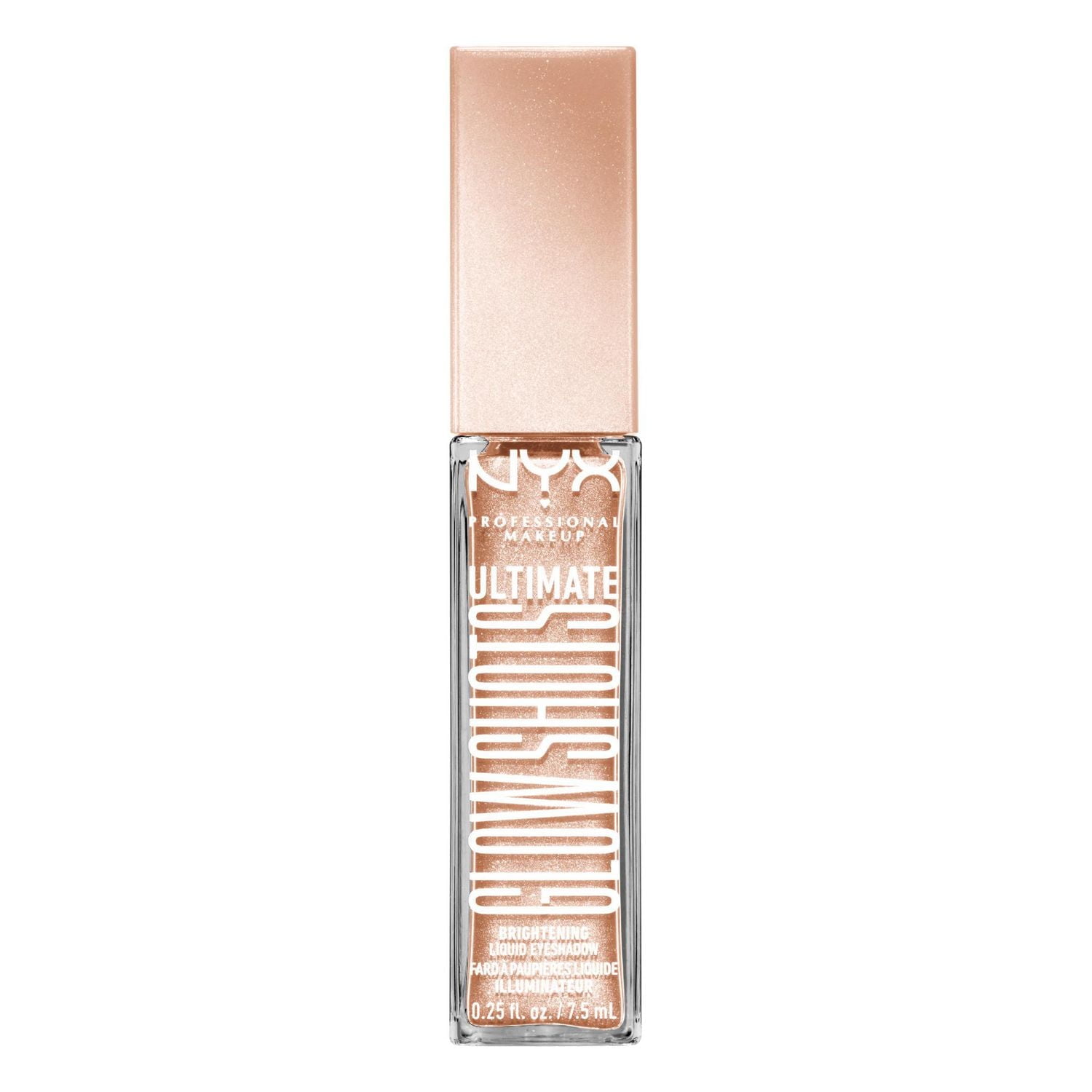NYX PROFESSIONAL MAKEUP, Ultimate Glow Shots, Liquid Eyeshadow, 12hr wear - TWISTED TANGERINE