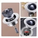 thumbnail image 4 of Kit combinado de colador y tapón para fregadero de cocina Tapón y colador de acero inoxidable para desagües estándar Protectores ideales para la cocina, 4 of 6