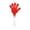 Red, variant on 11" Giant Hand Clappers Noisemakers, Plastic Cheering Hands for Sports Events, Basketball Football Games, Concerts, Dance Cheerleading, Party Favors, Team Spirit, Pep Rallies