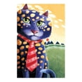 thumbnail image 2 of Seeley, Laura 23x32 Black Ornate Wood Framed with Double Matting Museum Art Print Titled - The Corporate Cats-The C.O.O., 2 of 4