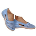 thumbnail image 4 of 2025 Closed Toe Wedge Sandals Women Orthotic Summer Hollow Out Dressy Shoes, 4 of 9