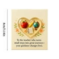thumbnail image 3 of Heart Shaped Teacher Appreciation Acrylic Desktop Ornament For Classroom And Thank You Present, 3 of 5