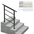 thumbnail image 6 of Zimtown Outdoor Handrails for Outside Steps, Fits 1-3 Step, Anti-Corrosion  Handrails, 1 Pack, 6 of 10