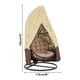 thumbnail image 5 of Funda para silla de huevo colgante, duradera, ligera, impermeable, funda para silla de columpio con cremallera, se adapta a la mayoría de los protectores contra el polvo para sillas de huevo de, 5 of 8