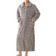 thumbnail image 2 of Batas Camisón de invierno para hombre Camisón de franela holgado y cálido Ropa de casa Camisón de hombre Bata de dormir para hombre, 2 of 4