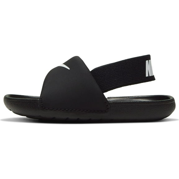 Nike Baby Boy's Kawa Slide (Infant/Toddler) Black/White/White/White 2 Infant M