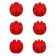 thumbnail image 5 of 6 piezas de bases de flores reutilizables de silicona para moldear velas y jabón con resina epoxi. Rojo, 5 of 9