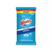 Glass and Surface Wet Wipe Cloth, 7 x 8, 38/Pack