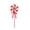 D, variant on Large Lollipop Candy Peppermint Christmas Tree Picks with Ribbon Cute Christmas Candy Picks Assorted Decorations for Xmas Tree Topper Home Vase Party Ornaments(Red)