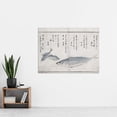 thumbnail image 2 of Masayoshi Three Fish Japanese Sea Animals Painting Extra Large XL Wall Art Poster Print, 2 of 3